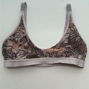 Aerie Jungle Print Bralette